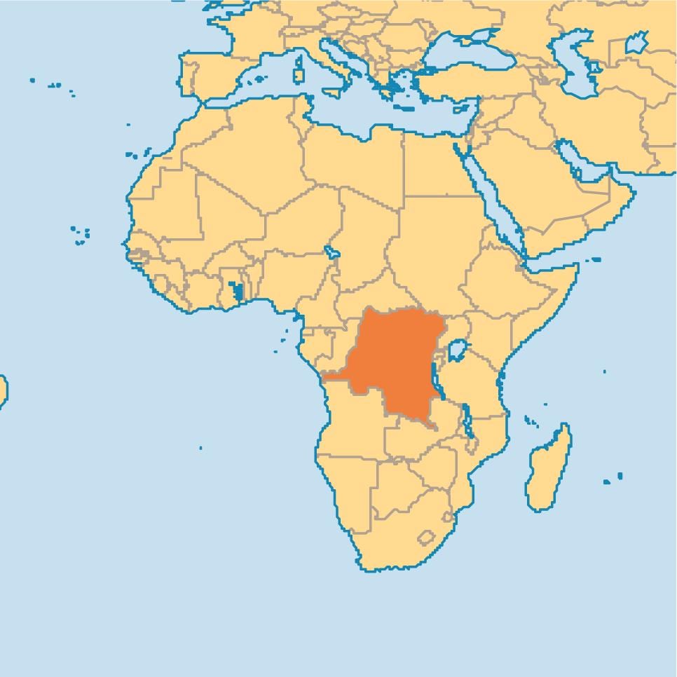 Зураг zaire дээр дэлхийн
